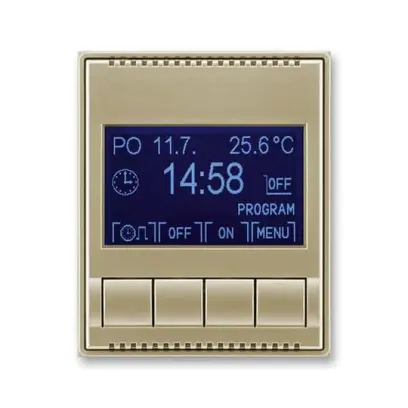 hodiny spínací programovatelné TIME 3292A-A20301 33 šampaňská